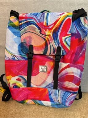 Herschel Supply Company Multicolor Swirl Laptop Backpack